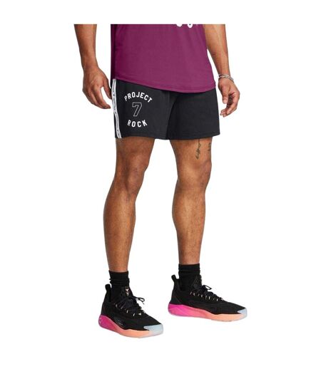 Short De Course Project Rock Homme Noir Under Armour