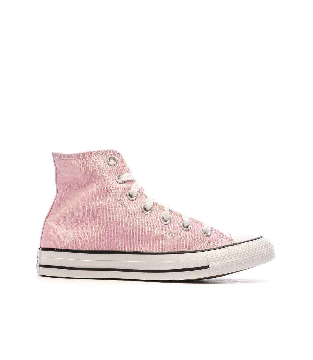Baskets roses femme converse all star washed-2