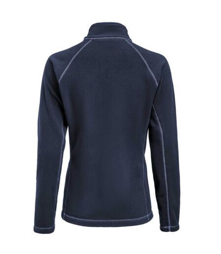 Womens/ladies Zion Fleece Jacket Navy James Harvest