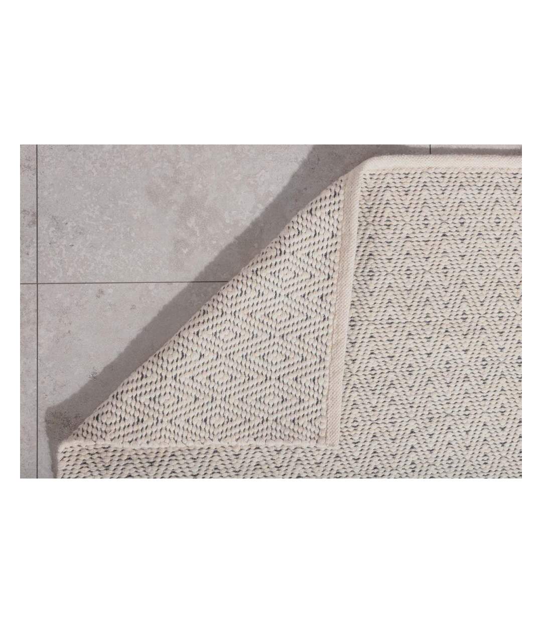 Tapis en polyester et laine beige Julana 240 x 170 cm-4