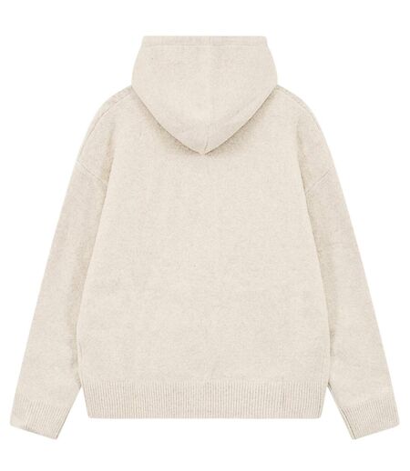 Veste À Capuche Femme Beige Couture Club