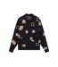Cardigan Décontracté Motif/style Carré Homme Bleu Marine Foncé Lyle & Scott-2