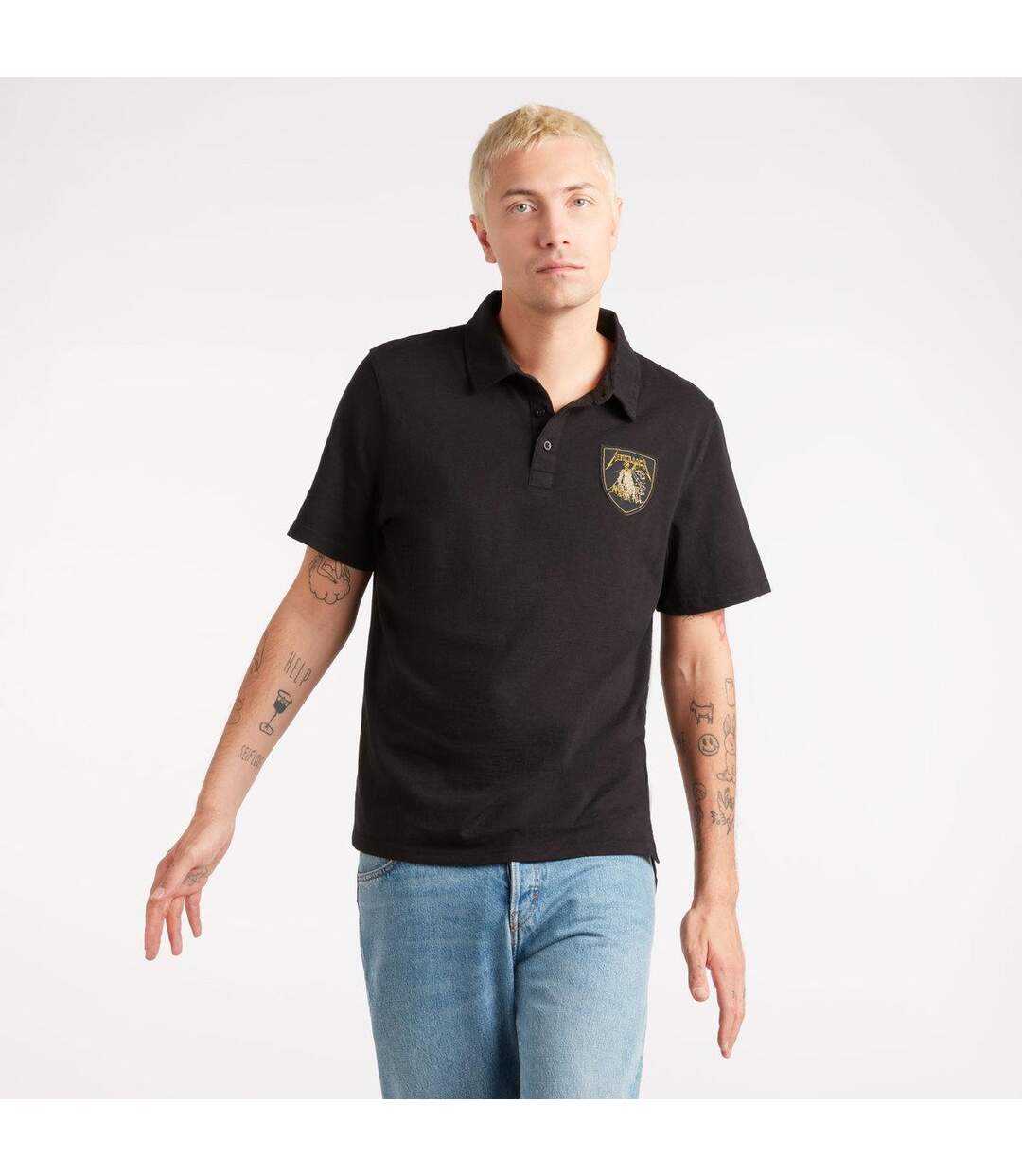 Polo And Justice For All Homme Noir Amplified-1