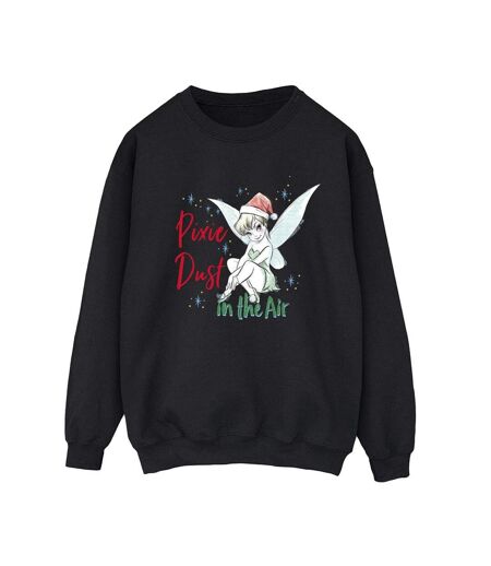 Disney Sweatshirt Fée Clochette Pixie Dust - Femmes/Dames (Noir) - UTBI41033
