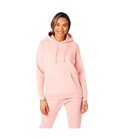 Sweat À Capuche Femme Rose Pâle Light And Shade