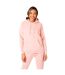 Womens/ladies hoodie rose pink Light And Shade