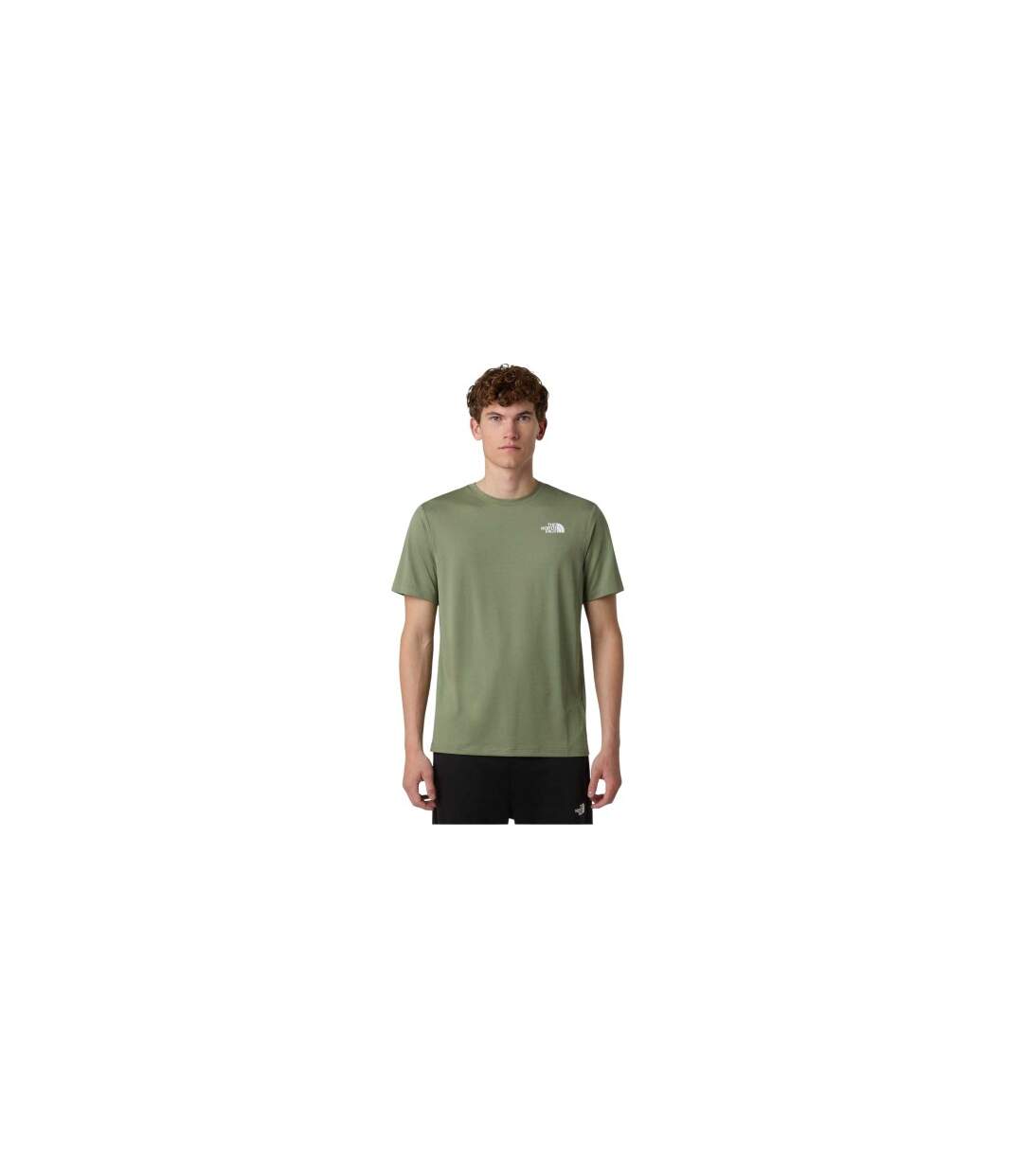 T-shirt Motif/style Logo 24/7 Homme Vert The North Face-1