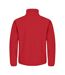 Mens Classic Soft Shell Jacket Red Clique-2