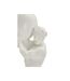 Statuette Homme Athlétique Atlas 50cm Blanc-4