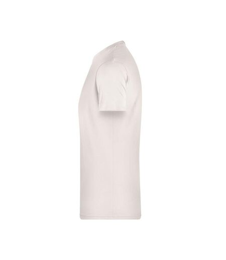 T-shirt Basic Homme Beige Pâle James And Nicholson