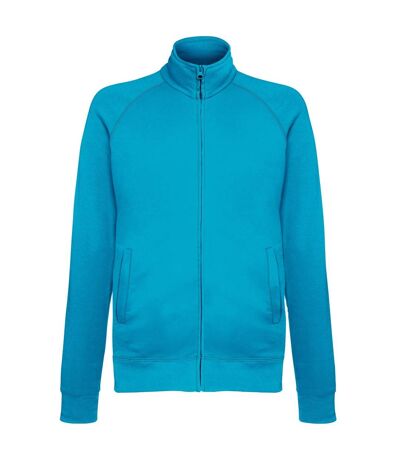 Fruit Of The Loom Mens Lightweight Full Zip Sweatshirt Jacket (Azure Blue) - UTRW4500