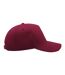 Casquette effet usé mixte bordeaux Atlantis