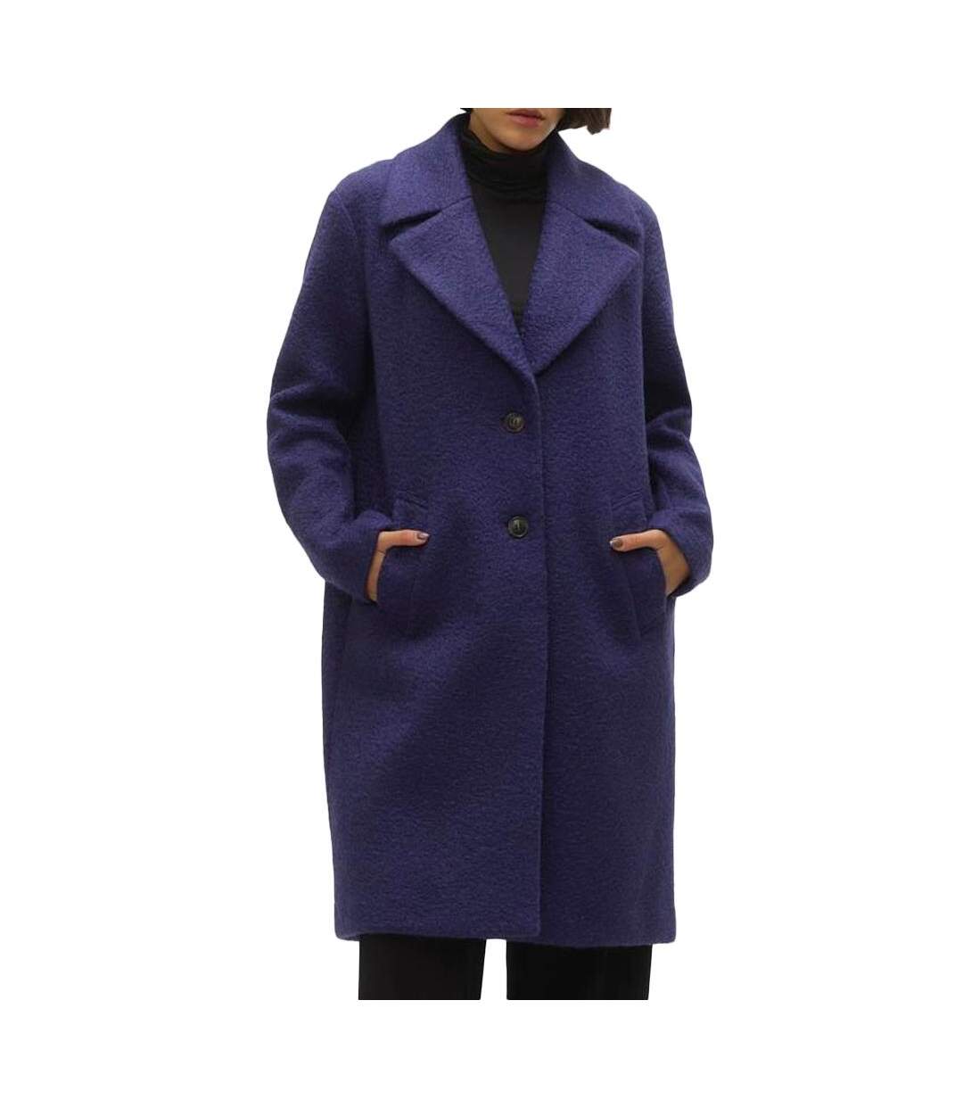 Manteau Violet Femme Vero Moda Manny - M-1