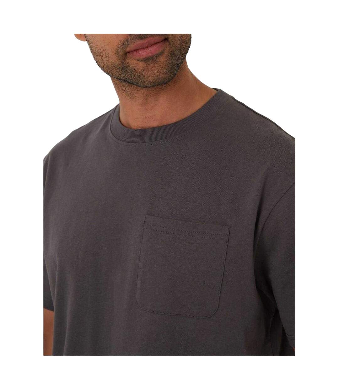 Mens Ambrosia Regular T-shirt Slate Threadbare-4