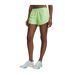 Womens/ladies Play Up 2 In 1 Shorts Lime White Under Armour-2