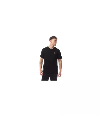 T-shirt Motif/style Holographique Homme Noir Jaune Or Cruyff