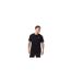 T-shirt Motif/style Holographique Homme Noir Jaune Or Cruyff-1