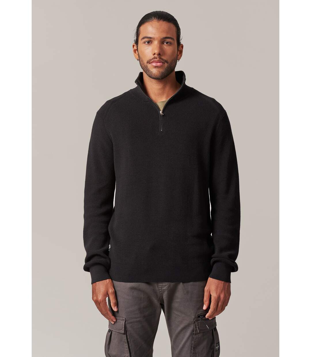 Pull chaud avec col montant zippé EVERY-1