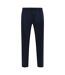 D555 Pantalon Cintré Extensible Grande Taille Ted Homme Bleu Marine Duke-3