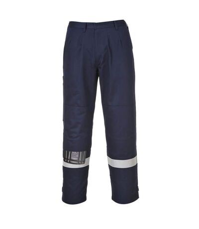 Portwest Mens Bizflame Plus Work Trousers (Navy) - UTPW272