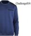 CHALLENGER PARFAIT2 — Sweat molleton bleu : chaleur 320 g et résistance-4