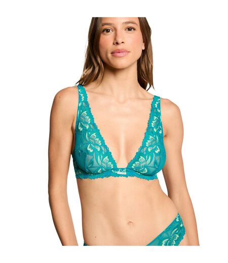 Soutien-gorge armatures turquoise Elisa