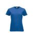 Clique Womens/Ladies New Classic T-Shirt (Royal Blue)