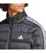Doudoune Matelassée Style 3 Rayures Essentials Homme Noir Adidas-4