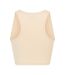 Pack Of 2  Womens/ladies Ribbed Crop Top  Soft Seagrass Lilac Urban Classics-2
