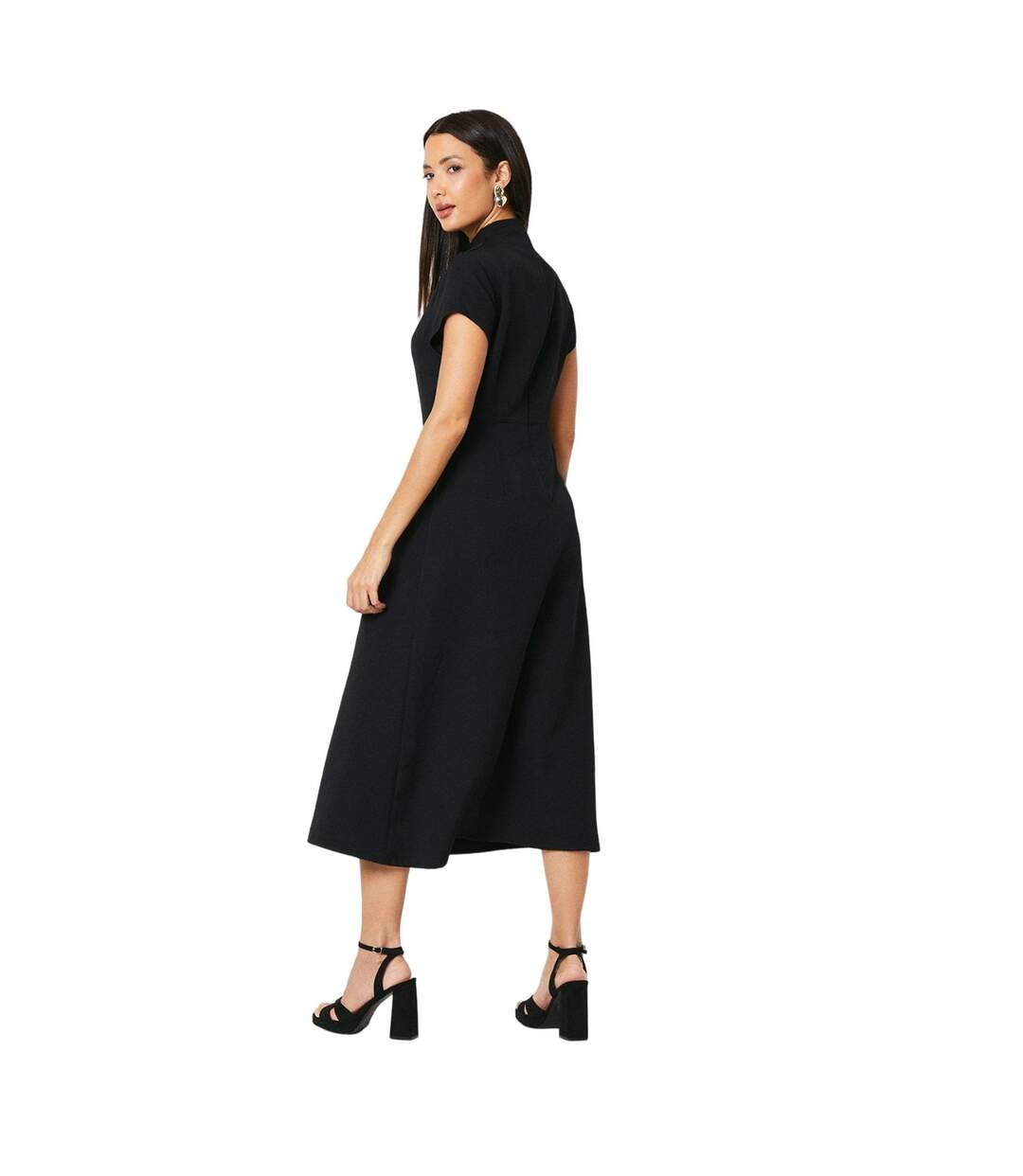 Robe mi-longue occasion femme noir Principles-2