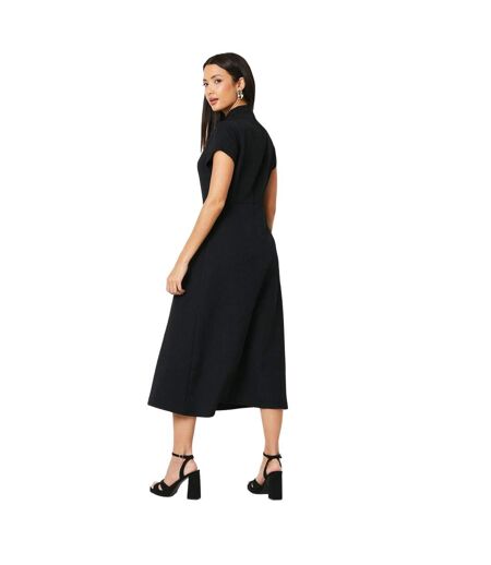 Robe mi-longue occasion femme noir Principles