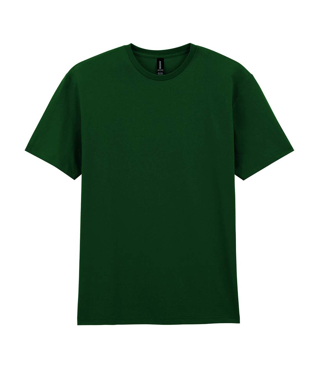 T-shirt Léger Manches Courtes Homme Vert Sombre Gildan-1