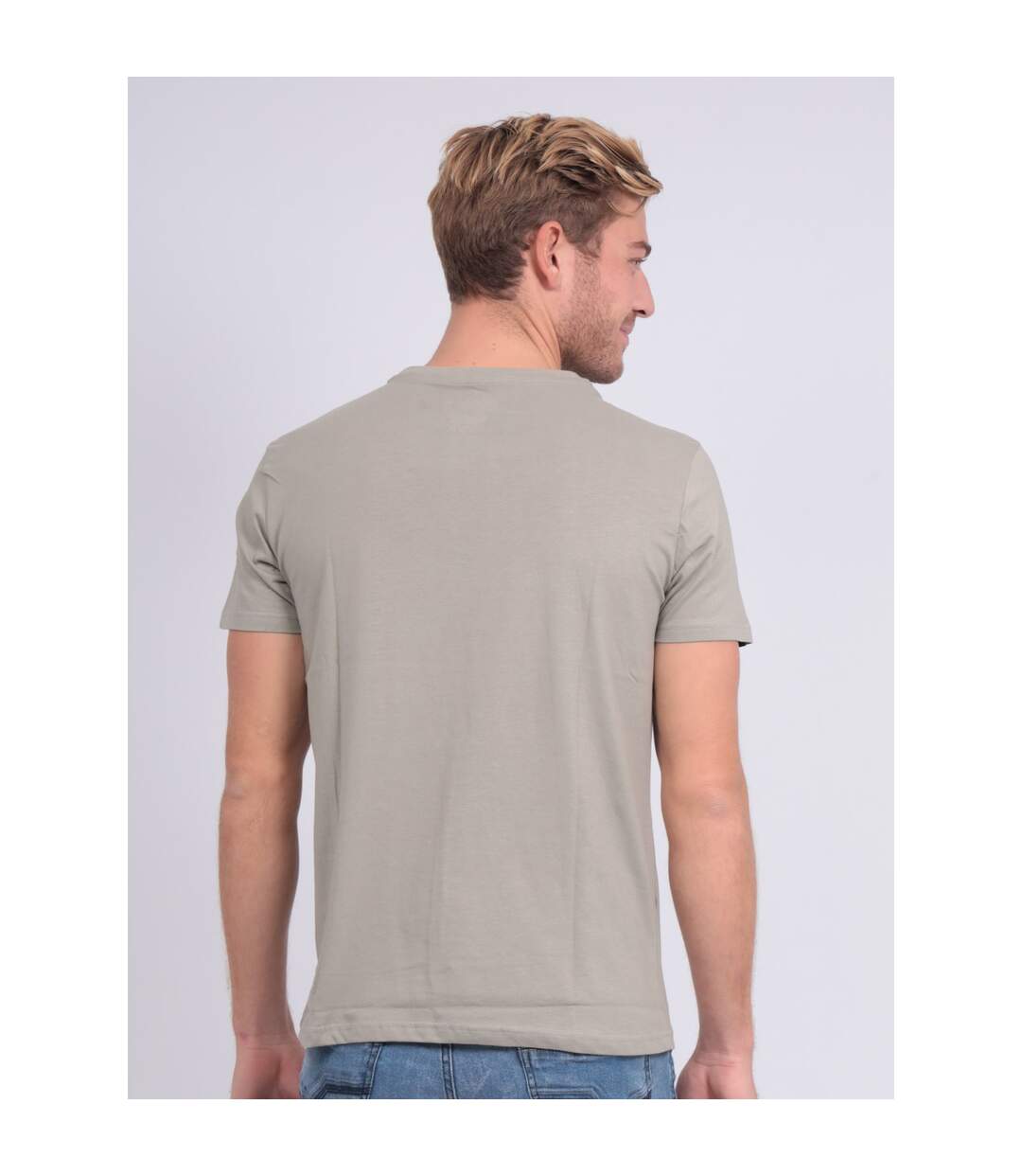 T-shirt col rond pur coton NOBELIX-2