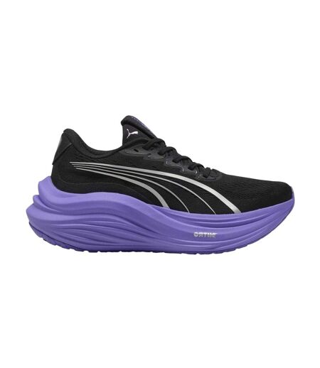 Womens/ladies Magmax Nitro Trainers Black Puma