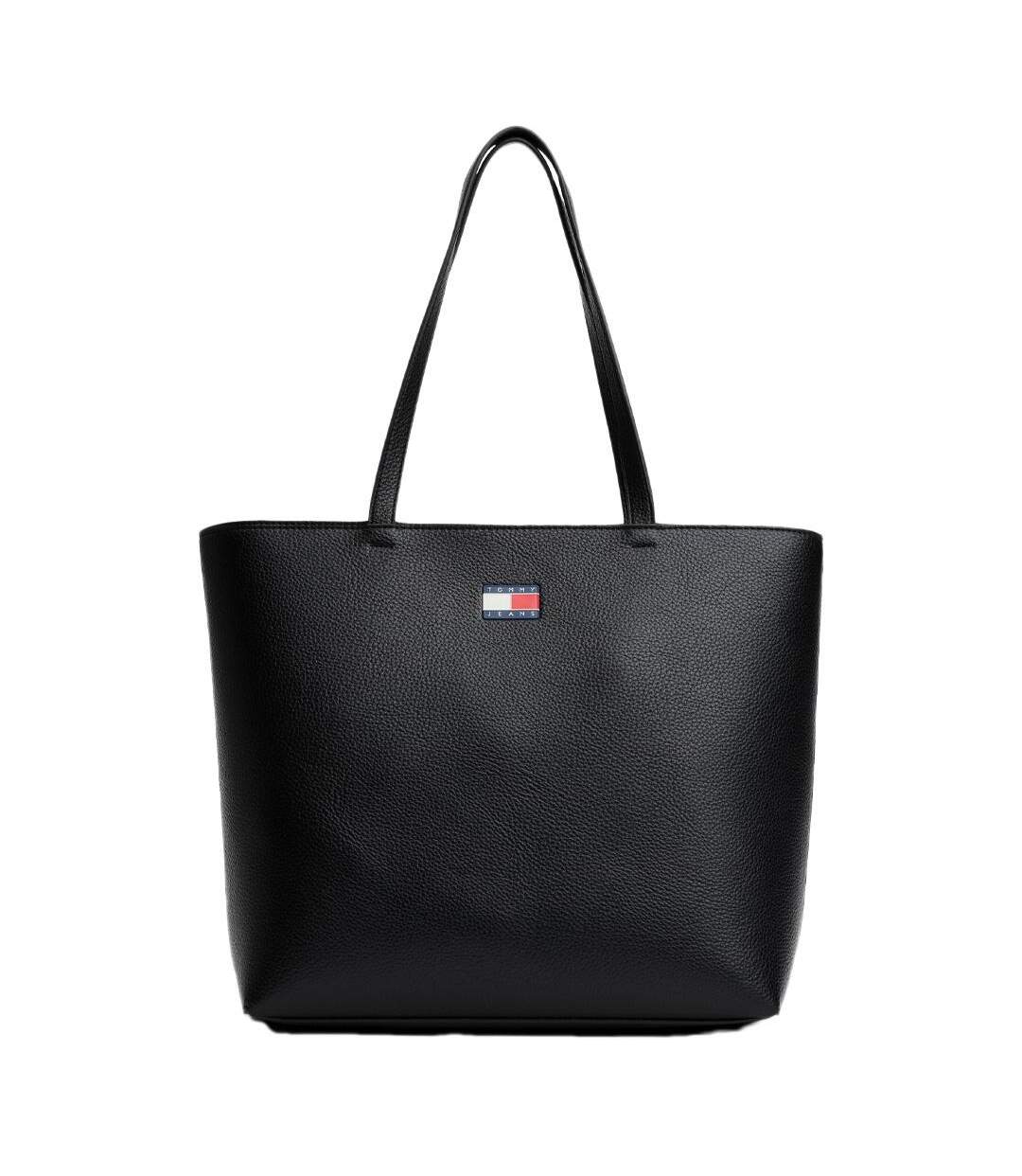 Sac fourre-tout noir femme tommy hilfiger must tote-1