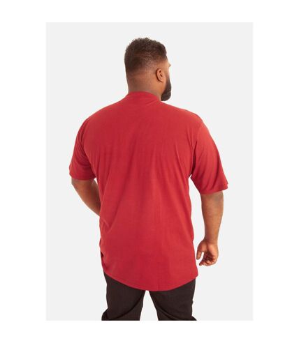 Duke Mens Flyers-2 Kingsize Crew Neck T-Shirt (Red) - UTDC170