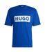Unisex Adult Box Logo T-shirt Blue Hugo Boss-2