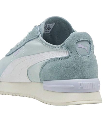 Unisex Adult R78 Wind Leather Trainers Blue White Puma