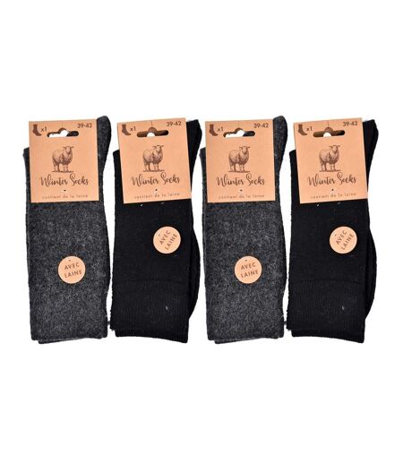 Chaussettes Homme WINTER SOCKS - Pack de 4