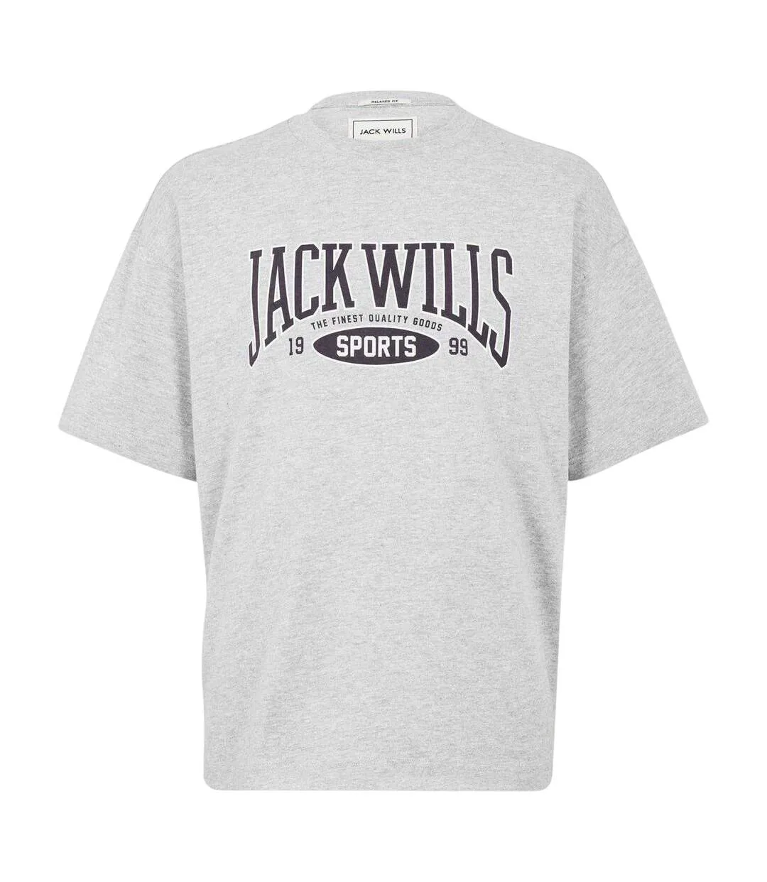 T-shirt Team Homme Gris Chiné Jack Wills-2
