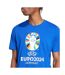 T-shirt Uefa Euro24 Homme Bleu Adidas-4