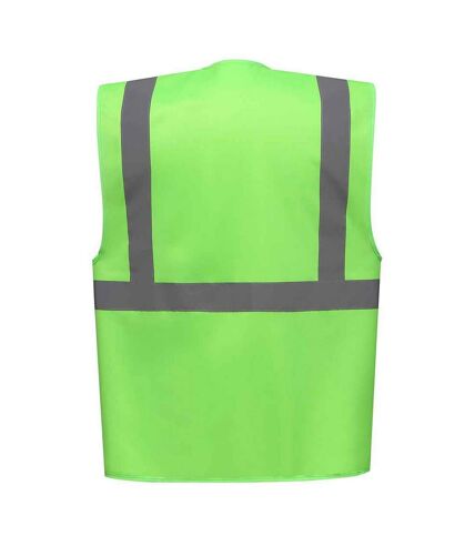 Yoko Unisex Adult Executive Hi-Vis Vest (Lime Green) - UTPC5507