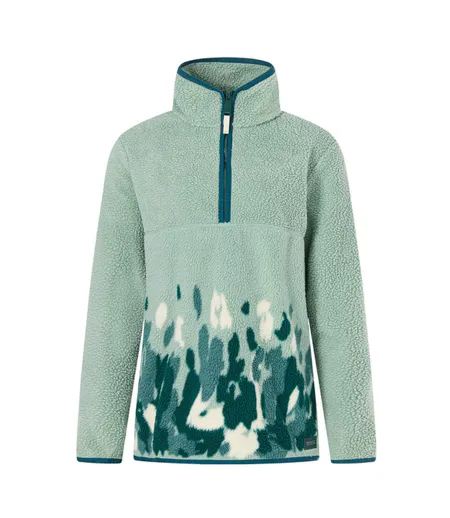 Haut Polaire Motif/style Léopard Camouflage Frankie Femme Vert Pâle Regatta