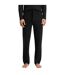 Mens Waffle Logo Joggers Black Boss-3