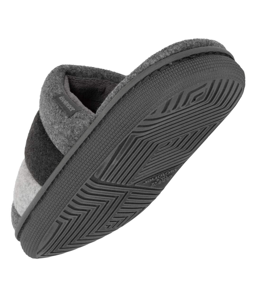 Isotoner Chaussons Mules homme semelle bloup xtra confort-5