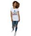 Disney T-shirt en coton sans sueur Frozen Oaken pour femmes/femmes (Blanc) - UTBI21955-4