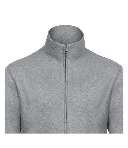 Veste De Survêtement Id.206 50/50 Adulte Gris Chiné B&C