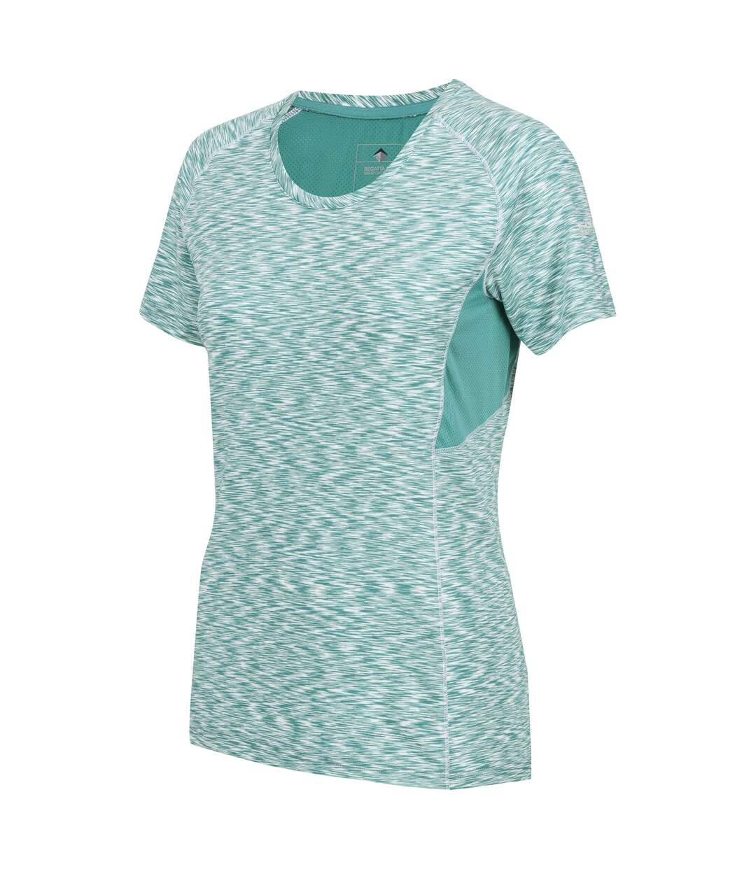 T-shirt laxley femme jade bleu Regatta