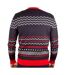 Sweat Noël Motif/style Logo Ugly Homme Noir Rouge Jurassic Park-3