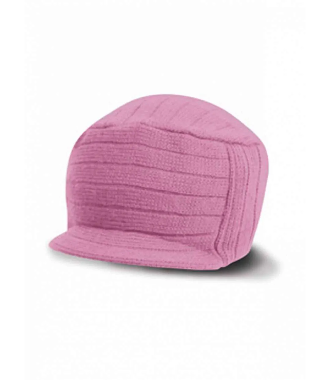Bonnet casquette laine style army urban - RC061X - rose-2